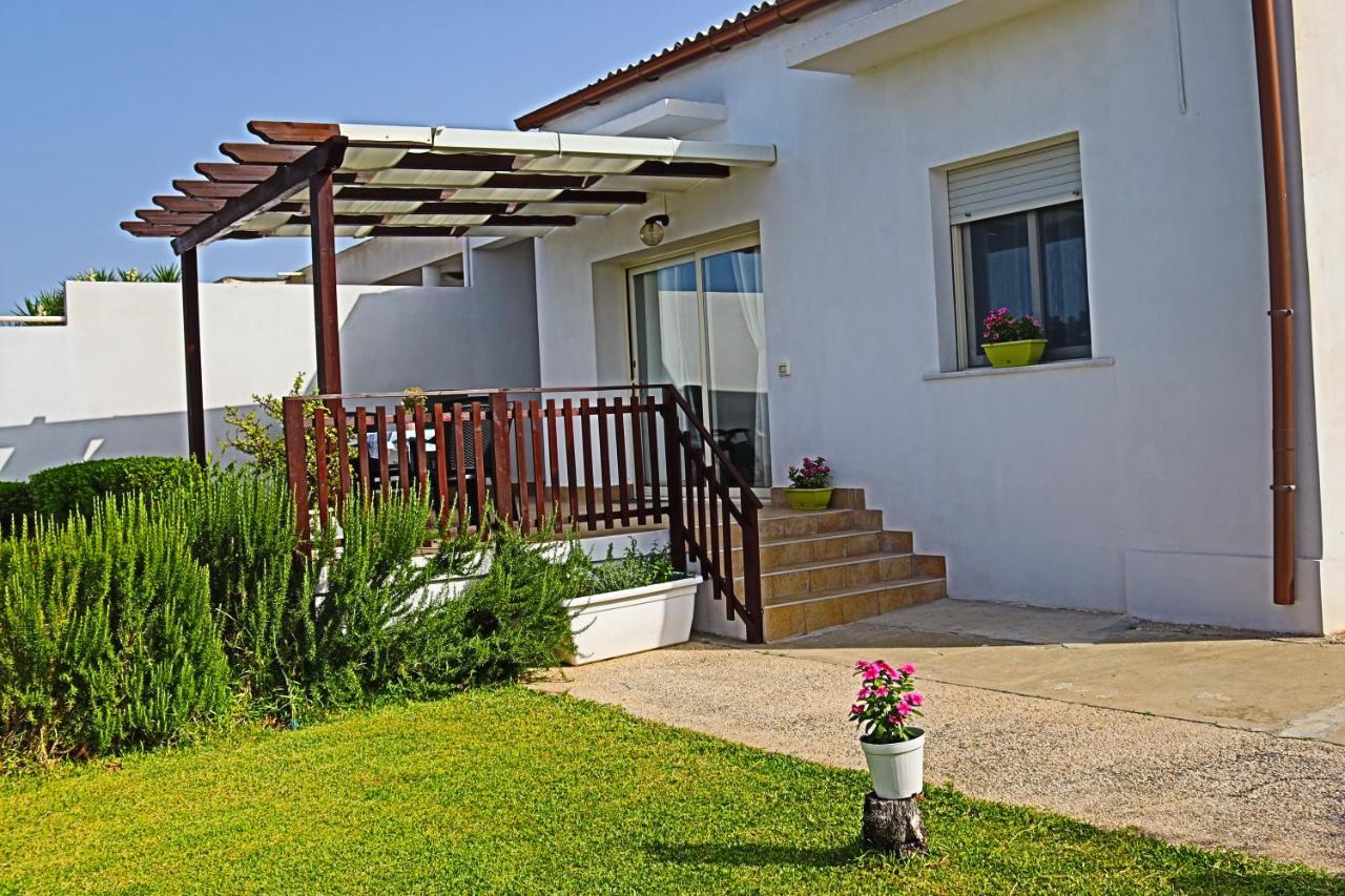 Casa Con Vista Panoramica Villa Sciacca Bagian luar foto